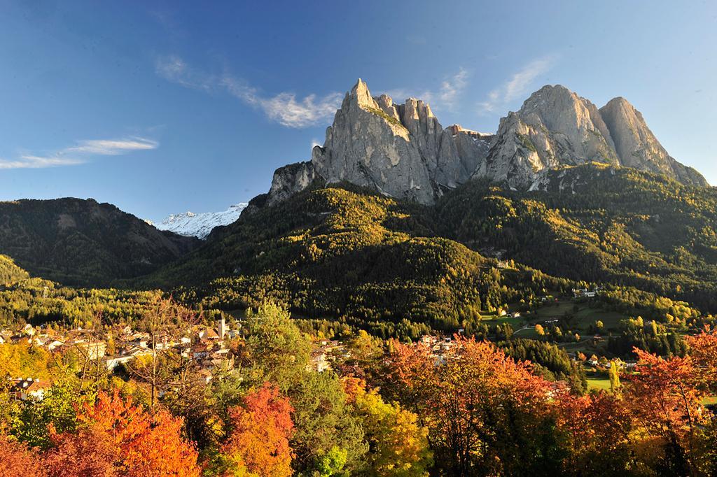 Hotel Garni Alpin Seis am Schlern Exterior foto